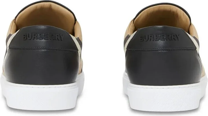 House Check-print lace-up sneakers - Image 3