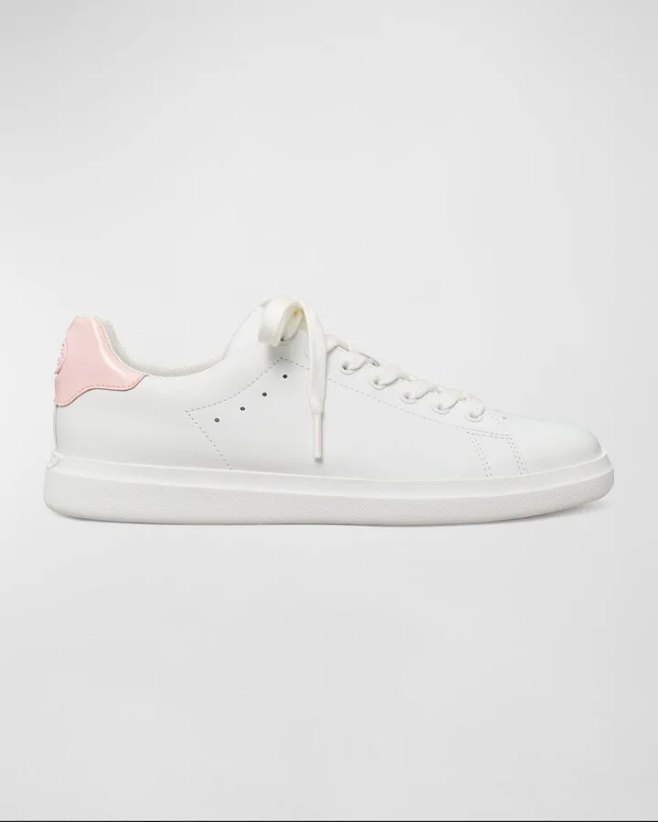 Howell Low-Top Leather Court Sneakers