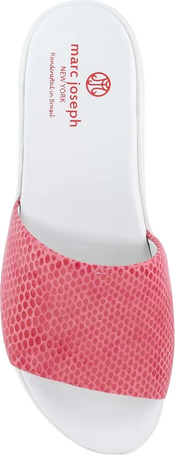 Hudson Snakeskin Embossed Slide Sandal - Image 3
