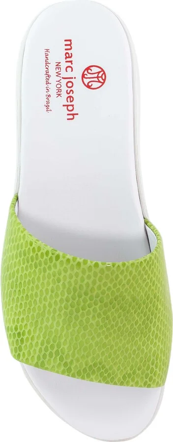 Hudson Snakeskin Embossed Slide Sandal - Image 8