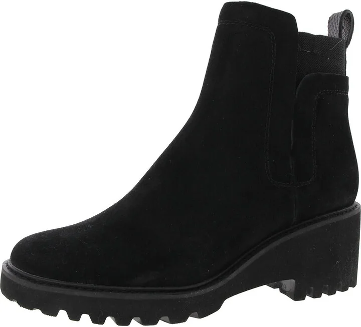 HUEYH20 Mens Waterproof Leather Chelsea Boots