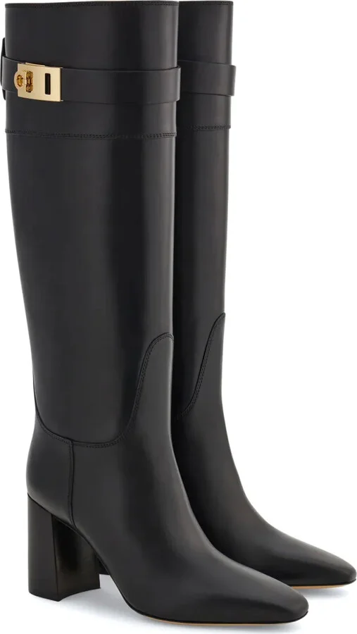Hug Buckle Below-The-Knee Boots - Image 2