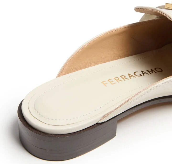 Hug buckle loafer mules - Image 7