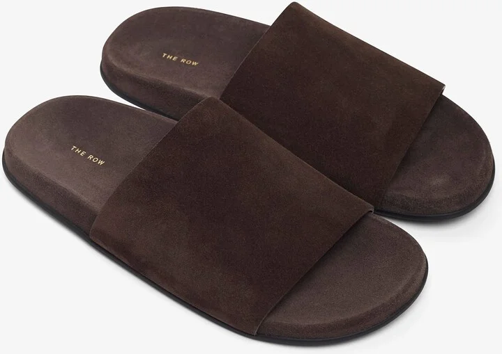 Hugh dark brown slides - Image 3