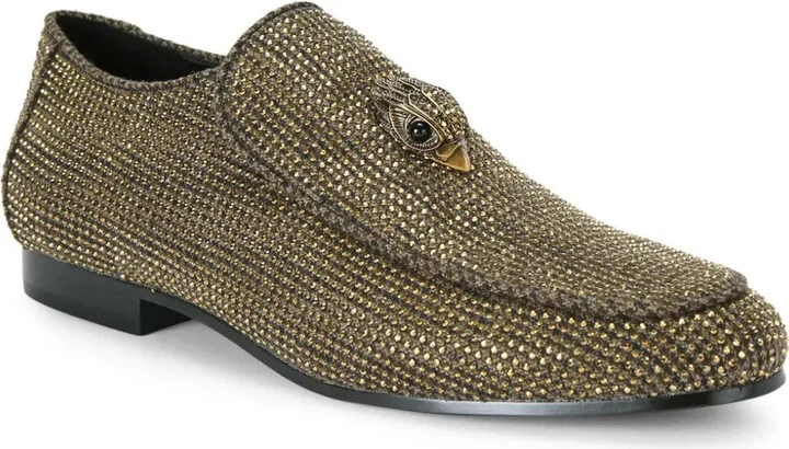 Hugh Eagle rhinestone-embellished loafers - Image 2