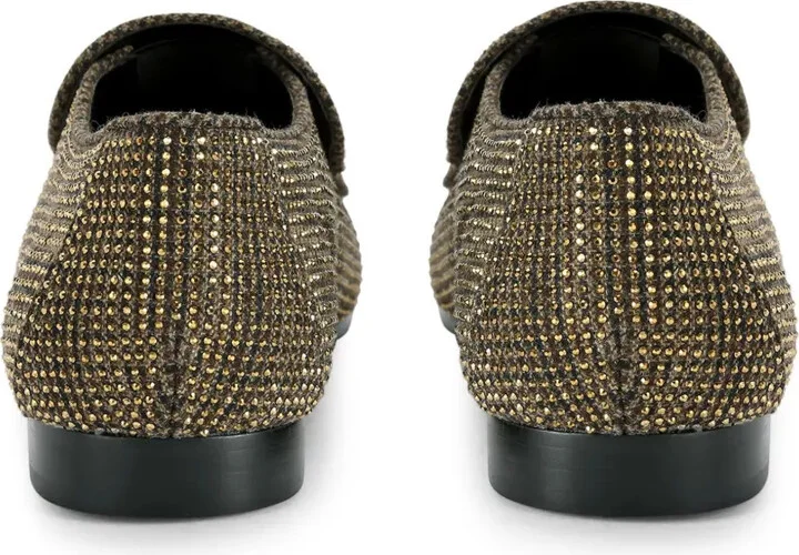 Hugh Eagle rhinestone-embellished loafers - Image 3