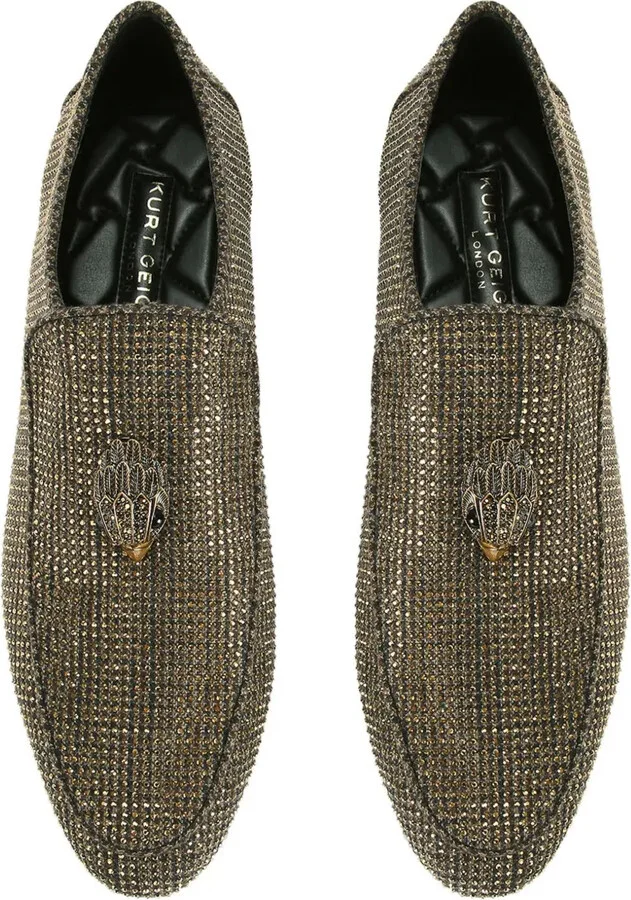 Hugh Eagle rhinestone-embellished loafers - Image 4