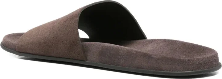 Hugh leather slides - Image 3
