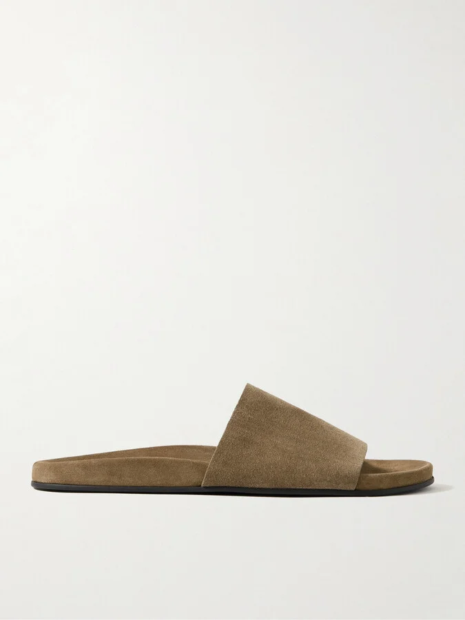 Hugh Suede Slides