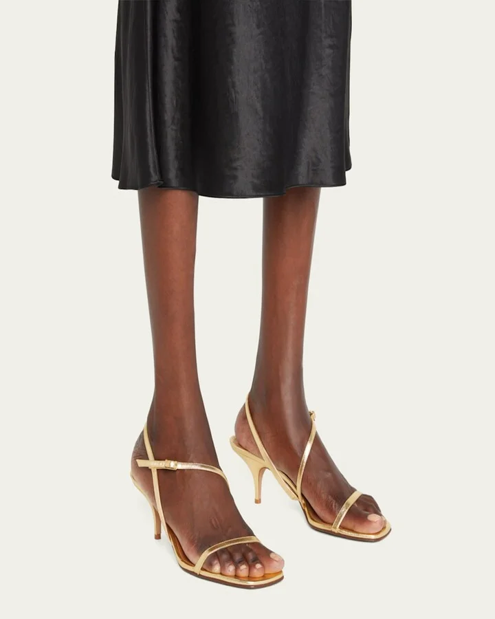 Hugo 50mm Strappy Sandals - Image 2
