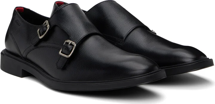 Hugo Black Double Monkstraps - Image 4