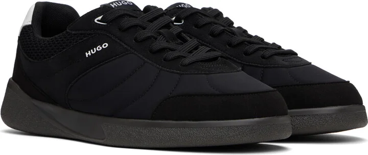 Hugo Black Football-Inspired Sneakers - Image 4