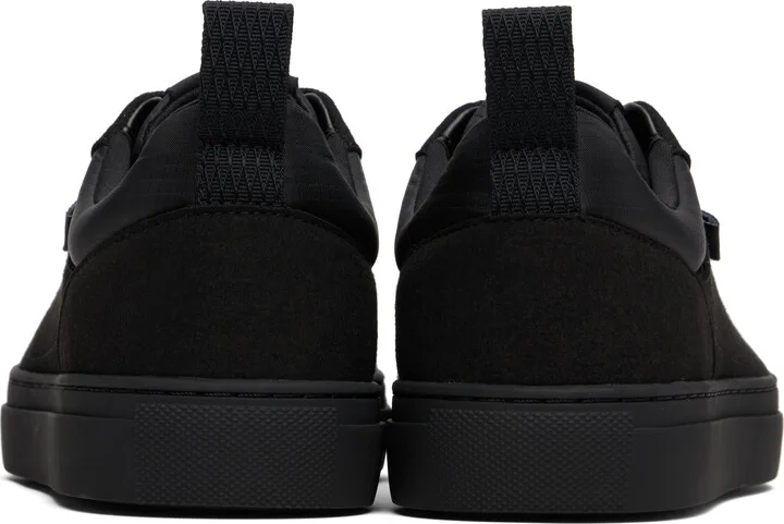 Hugo Black Logo Patch Sneakers - Image 2