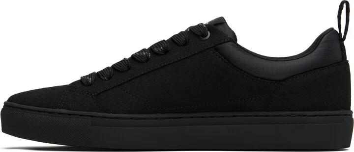 Hugo Black Logo Patch Sneakers - Image 3