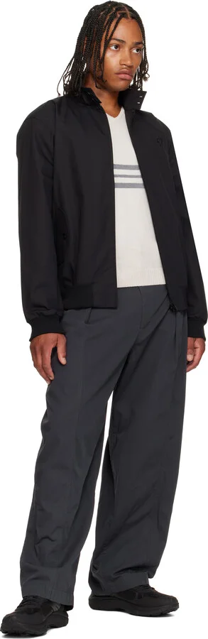 Hugo Black Mesh & Faux-Leather Sneakers - Image 5