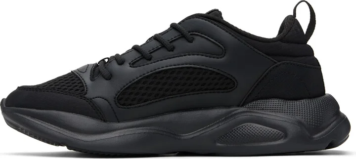 Hugo Black Mesh Sneakers - Image 3