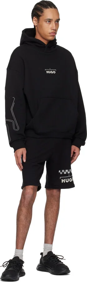 Hugo Black Mesh Sneakers - Image 5
