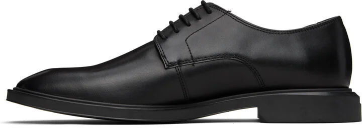 Hugo Black Rubber-Sole Leather Derbys - Image 3