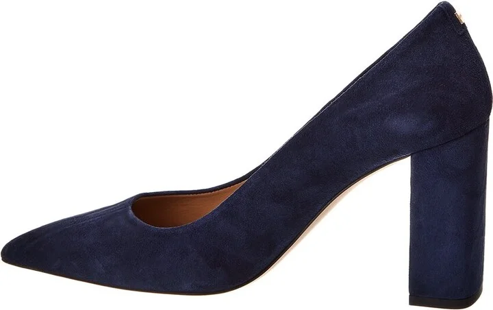 Hugo Boss Janet Chunky Suede Pump - Image 2