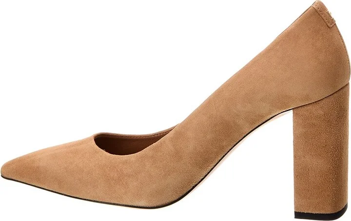 Hugo Boss Janet Chunky Suede Pump - Image 2