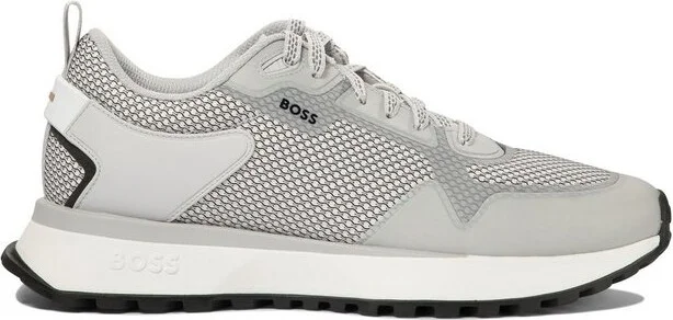 Hugo Boss Jonah Mesh Detailed Lace-Up Sneakers