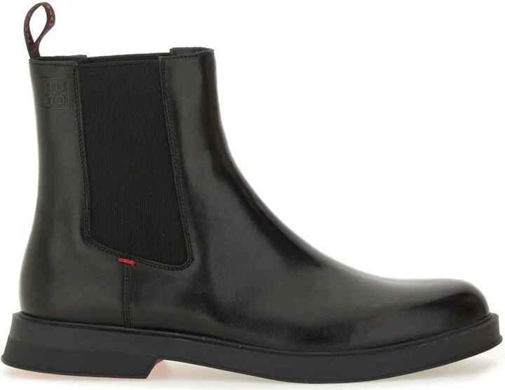 Hugo Boss Leather Chelsea Boot