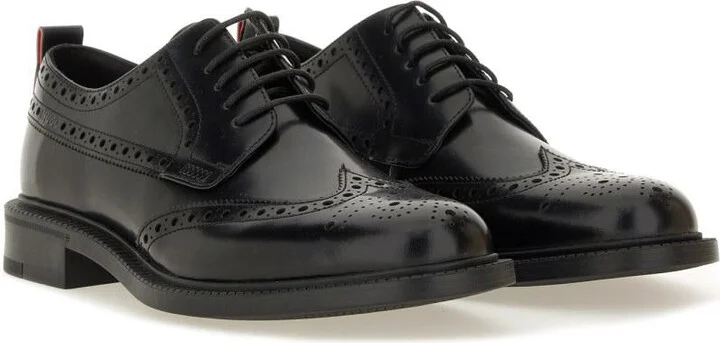 Hugo Boss Leather Derby Loafer - Image 2