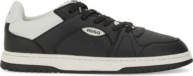 Hugo Boss Logo Detailed Lace-Up Trainers