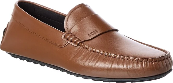 Hugo Boss Noel Leather Moccasin