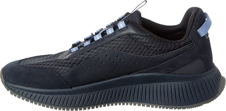 Hugo Boss Ttnm Evo Leather & Mesh Sneaker - Image 2