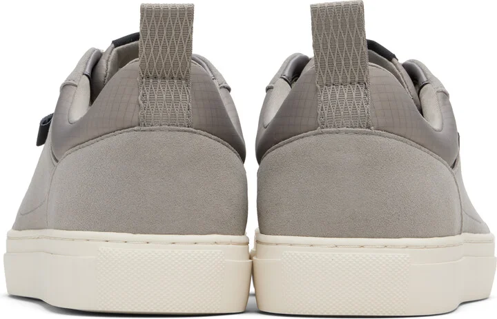 Hugo Gray Faux Suede Sneakers - Image 2