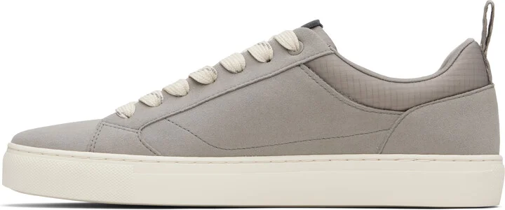 Hugo Gray Faux Suede Sneakers - Image 3