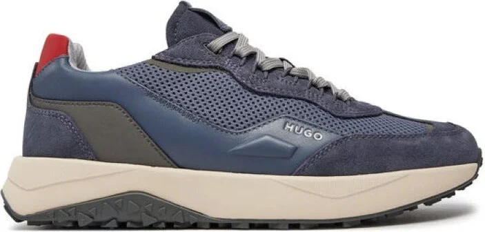 Hugo Men's Kane Running Sneaker, Open Blue