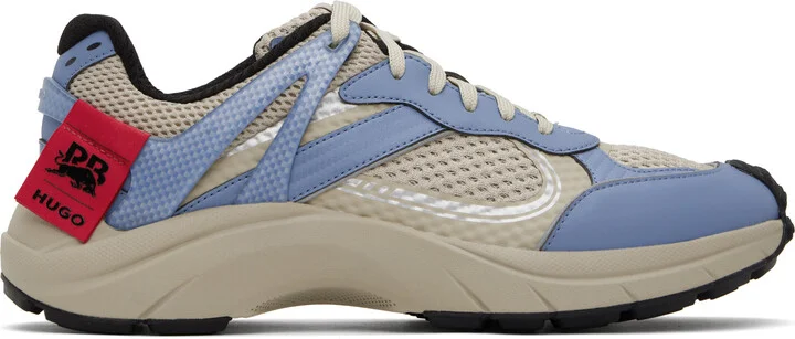 Hugo Off-White & Blue RB Edition Hybrid Sneakers