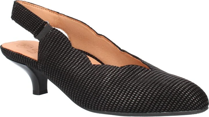 Hulda Kitten Heel Slingback Pump