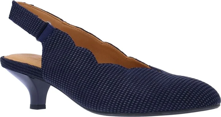 Hulda Slingback Kitten Heel Pump