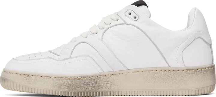 Human Recreational Services Off-White Mongoose Sneakers - Image 3