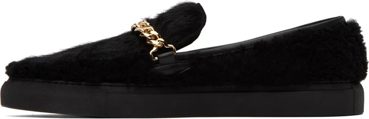Human Recreational Services SSENSE Exclusive Black El Dorado Loafers - Image 3