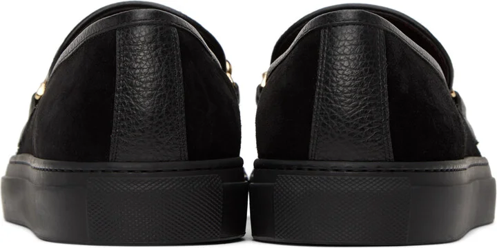 Human Recreational Services SSENSE Exclusive Black El Dorado Loafers - Image 2