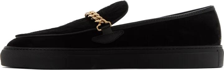 Human Recreational Services SSENSE Exclusive Black El Dorado Loafers - Image 3