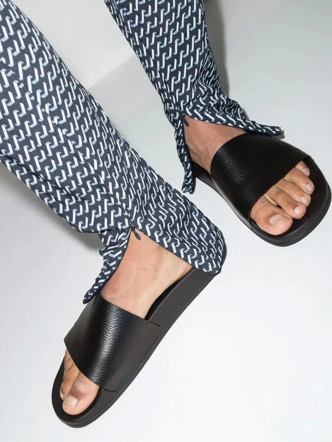 Humberto leather slides - Image 3