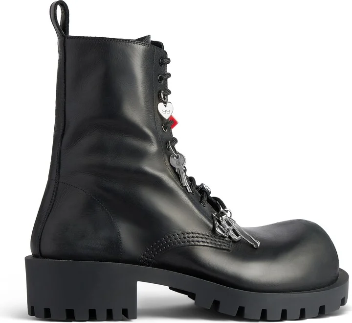 Hummer Lace-Up Bootie