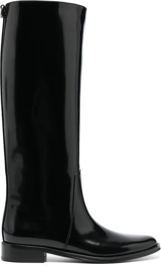 Hunt 25mm leather boots
