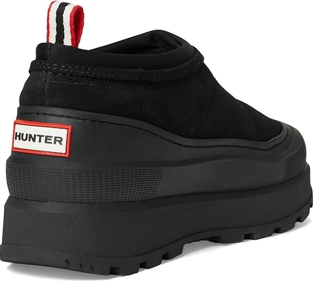 Hunter Askern Women's Snow Shoes Black : 8 M, Suede - Image 4