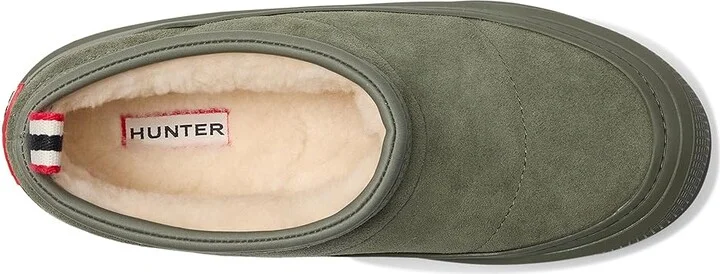 Hunter Askern Women's Snow Shoes Medium Green : 9 M, Suede - Image 2