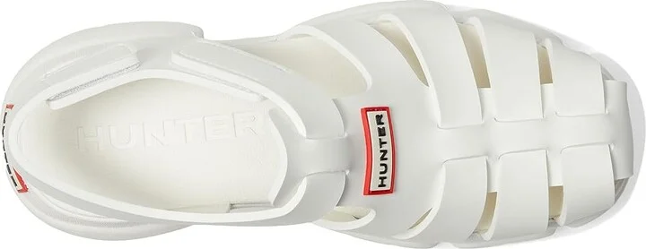 Hunter Belah Women's Sandals White : 10 M, Synthetic - Image 2