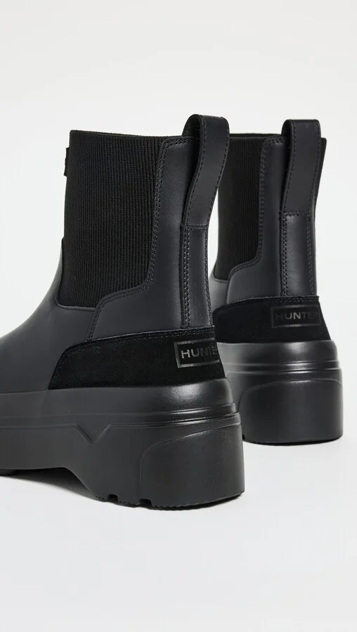 Hunter Boots Explorer Chelsea Flatform Boots - Image 2