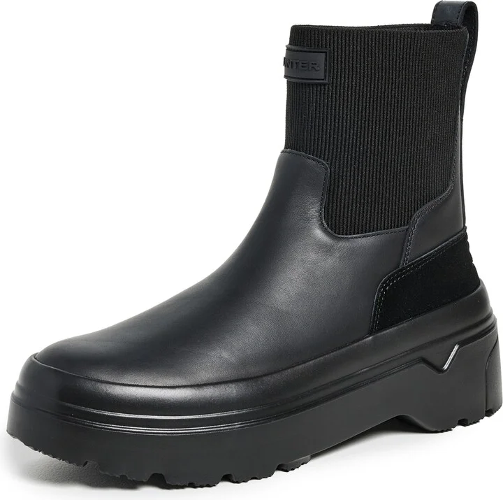 Hunter Boots Explorer Chelsea Flatform Boots
