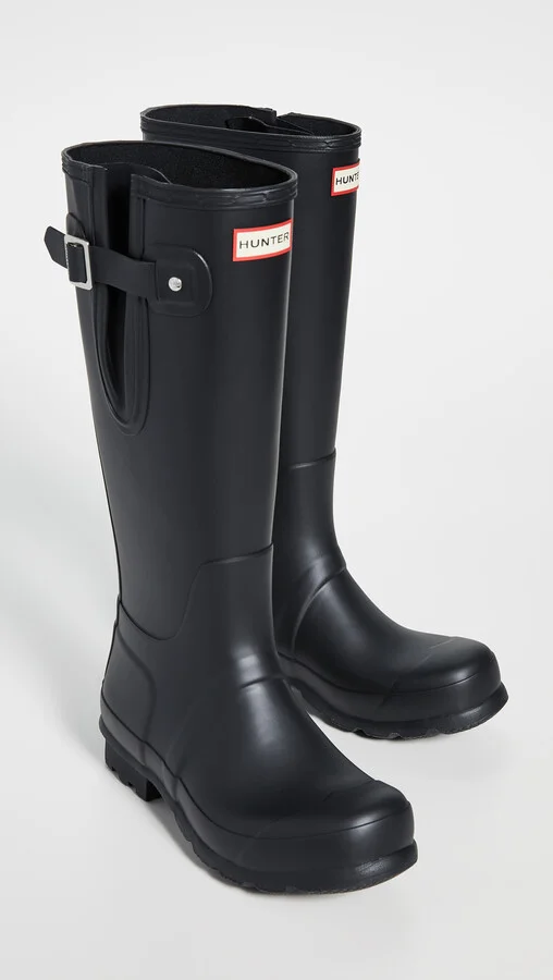 Hunter Boots Men's Tall Side Adjustable Rain Boots - Image 3