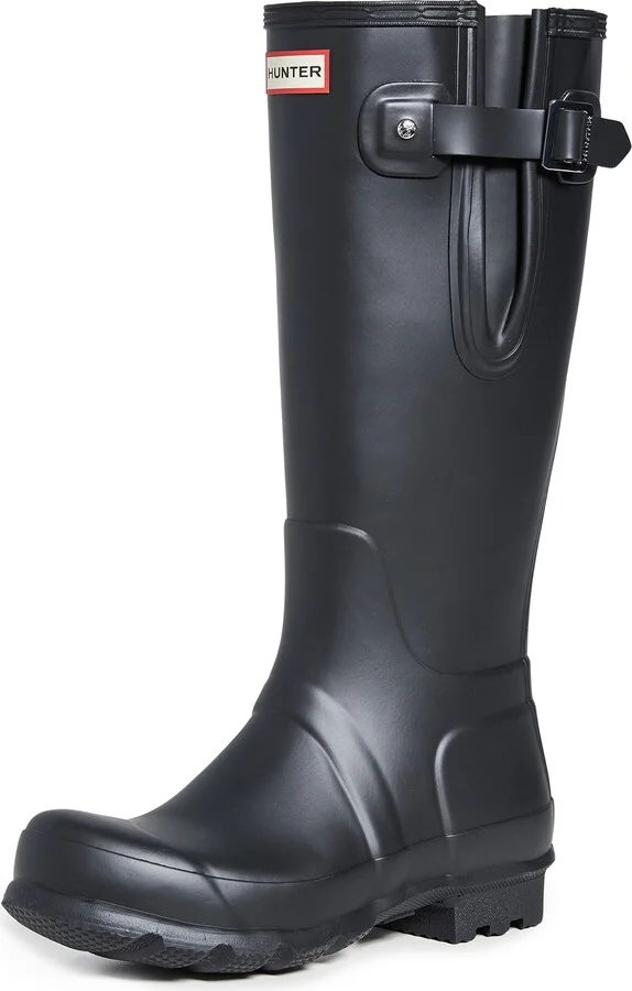 Hunter Boots Men's Tall Side Adjustable Rain Boots